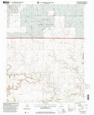 Pintada Creek Colorado Historical topographic map, 1:24000 scale, 7.5 X 7.5 Minute, Year 1996