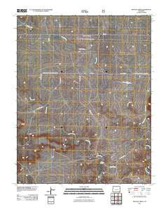 Pintada Creek Colorado Historical topographic map, 1:24000 scale, 7.5 X 7.5 Minute, Year 2011