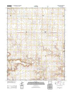 Pintada Creek Colorado Historical topographic map, 1:24000 scale, 7.5 X 7.5 Minute, Year 2013