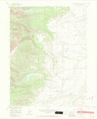 Pitchpine Mountain Colorado Historical topographic map, 1:24000 scale, 7.5 X 7.5 Minute, Year 1955