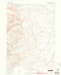 Pitchpine Mountain Colorado Historical topographic map, 1:24000 scale, 7.5 X 7.5 Minute, Year 1955