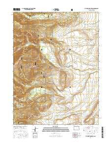 Pitchpine Mountain Colorado Current topographic map, 1:24000 scale, 7.5 X 7.5 Minute, Year 2016