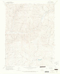 Pitkin Colorado Historical topographic map, 1:24000 scale, 7.5 X 7.5 Minute, Year 1964