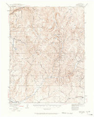 Pitkin Colorado Historical topographic map, 1:62500 scale, 15 X 15 Minute, Year 1941