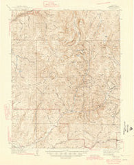 Pitkin Colorado Historical topographic map, 1:62500 scale, 15 X 15 Minute, Year 1945