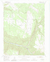 Placerville Colorado Historical topographic map, 1:24000 scale, 7.5 X 7.5 Minute, Year 1953