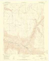 Placerville Colorado Historical topographic map, 1:24000 scale, 7.5 X 7.5 Minute, Year 1953