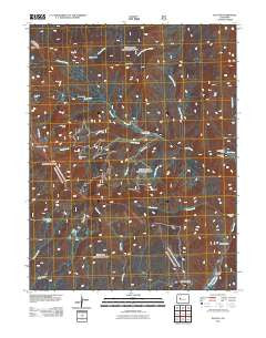 Placita Colorado Historical topographic map, 1:24000 scale, 7.5 X 7.5 Minute, Year 2011