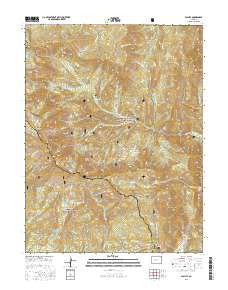 Placita Colorado Current topographic map, 1:24000 scale, 7.5 X 7.5 Minute, Year 2016