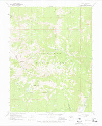 Placita Colorado Historical topographic map, 1:24000 scale, 7.5 X 7.5 Minute, Year 1963