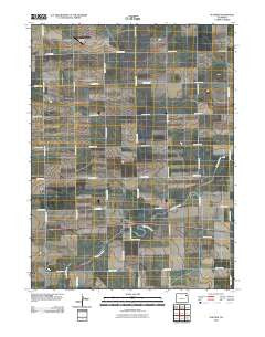 Platner Colorado Historical topographic map, 1:24000 scale, 7.5 X 7.5 Minute, Year 2010