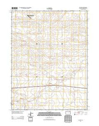 Platner Colorado Historical topographic map, 1:24000 scale, 7.5 X 7.5 Minute, Year 2013
