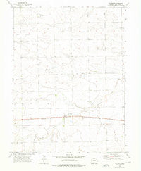 Platner Colorado Historical topographic map, 1:24000 scale, 7.5 X 7.5 Minute, Year 1973