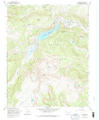 Platoro Colorado Historical topographic map, 1:24000 scale, 7.5 X 7.5 Minute, Year 1967