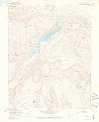 Platoro Colorado Historical topographic map, 1:24000 scale, 7.5 X 7.5 Minute, Year 1967
