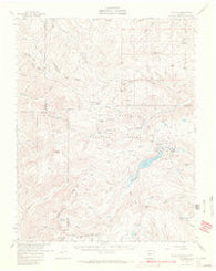 Platoro Colorado Historical topographic map, 1:62500 scale, 15 X 15 Minute, Year 1967