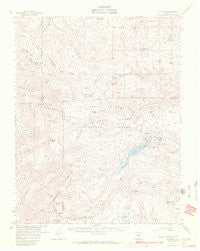 Platoro Colorado Historical topographic map, 1:62500 scale, 15 X 15 Minute, Year 1967