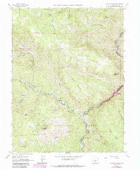 Platte Canyon Colorado Historical topographic map, 1:24000 scale, 7.5 X 7.5 Minute, Year 1965