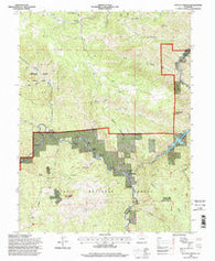 Platte Canyon Colorado Historical topographic map, 1:24000 scale, 7.5 X 7.5 Minute, Year 1994