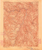 Platte Canyon Colorado Historical topographic map, 1:125000 scale, 30 X 30 Minute, Year 1893