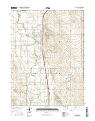 Platteville Colorado Current topographic map, 1:24000 scale, 7.5 X 7.5 Minute, Year 2016