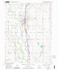 Platteville Colorado Historical topographic map, 1:24000 scale, 7.5 X 7.5 Minute, Year 1949