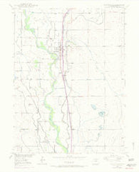Platteville Colorado Historical topographic map, 1:24000 scale, 7.5 X 7.5 Minute, Year 1949