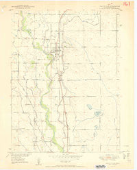 Platteville Colorado Historical topographic map, 1:24000 scale, 7.5 X 7.5 Minute, Year 1950