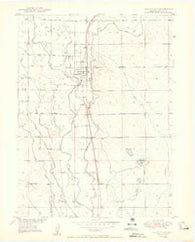 Platteville Colorado Historical topographic map, 1:24000 scale, 7.5 X 7.5 Minute, Year 1950