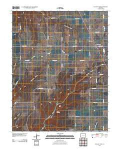 Pleasant View Colorado Historical topographic map, 1:24000 scale, 7.5 X 7.5 Minute, Year 2010