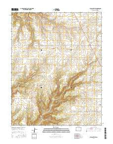 Pleasant View Colorado Current topographic map, 1:24000 scale, 7.5 X 7.5 Minute, Year 2016