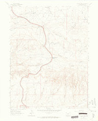 Plug Hat Rock Colorado Historical topographic map, 1:24000 scale, 7.5 X 7.5 Minute, Year 1962