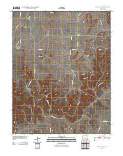 Plug Hat Ranch Colorado Historical topographic map, 1:24000 scale, 7.5 X 7.5 Minute, Year 2010
