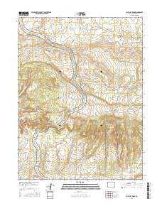 Plug Hat Rock Colorado Current topographic map, 1:24000 scale, 7.5 X 7.5 Minute, Year 2016