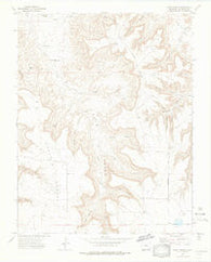 Plum Canyon Colorado Historical topographic map, 1:24000 scale, 7.5 X 7.5 Minute, Year 1972