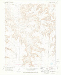 Plum Canyon Colorado Historical topographic map, 1:24000 scale, 7.5 X 7.5 Minute, Year 1972