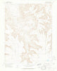 Plum Canyon Colorado Historical topographic map, 1:24000 scale, 7.5 X 7.5 Minute, Year 1972