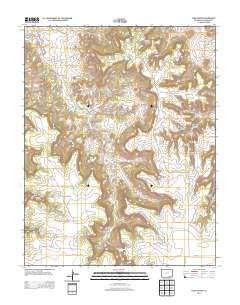 Plum Canyon Colorado Historical topographic map, 1:24000 scale, 7.5 X 7.5 Minute, Year 2013