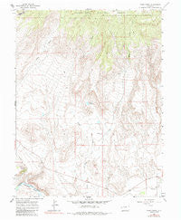 Point Creek Colorado Historical topographic map, 1:24000 scale, 7.5 X 7.5 Minute, Year 1965