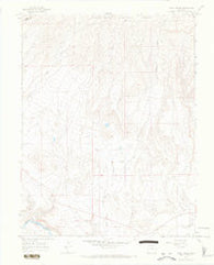 Point Creek Colorado Historical topographic map, 1:24000 scale, 7.5 X 7.5 Minute, Year 1965
