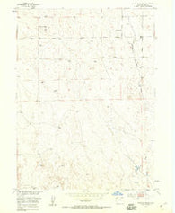 Point Of Rocks Colorado Historical topographic map, 1:24000 scale, 7.5 X 7.5 Minute, Year 1951