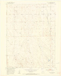 Point Of Rocks Colorado Historical topographic map, 1:24000 scale, 7.5 X 7.5 Minute, Year 1951