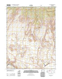 Point Creek Colorado Historical topographic map, 1:24000 scale, 7.5 X 7.5 Minute, Year 2013