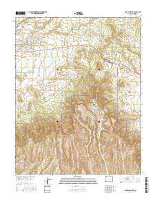 Point Lookout Colorado Current topographic map, 1:24000 scale, 7.5 X 7.5 Minute, Year 2016