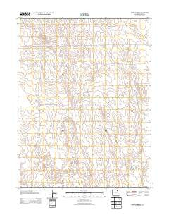 Point of Rocks Colorado Historical topographic map, 1:24000 scale, 7.5 X 7.5 Minute, Year 2013