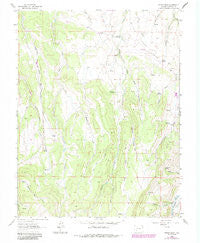Poison Draw Colorado Historical topographic map, 1:24000 scale, 7.5 X 7.5 Minute, Year 1963
