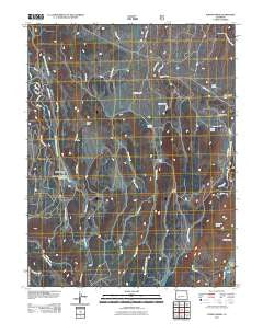 Poison Draw Colorado Historical topographic map, 1:24000 scale, 7.5 X 7.5 Minute, Year 2011