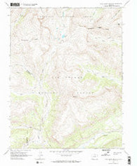 Pole Creek Mountain Colorado Historical topographic map, 1:24000 scale, 7.5 X 7.5 Minute, Year 1964