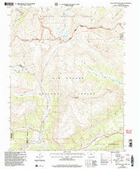 Pole Creek Mountain Colorado Historical topographic map, 1:24000 scale, 7.5 X 7.5 Minute, Year 2001