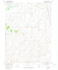 Pole Gulch Colorado Historical topographic map, 1:24000 scale, 7.5 X 7.5 Minute, Year 1969